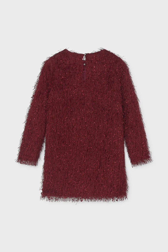 Mayoral princeznovské šaty 7941.8G.Junior.9BY2 červená AW26