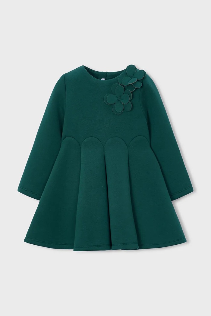 Mayoral Расклешенное платье 4928.6K.Mini.9BY2 бирюзовый AW26