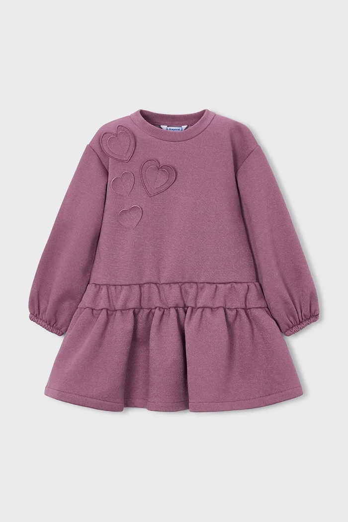 Mayoral obleka A-kroja 4911.6A.Mini.9BY2 roza AW26