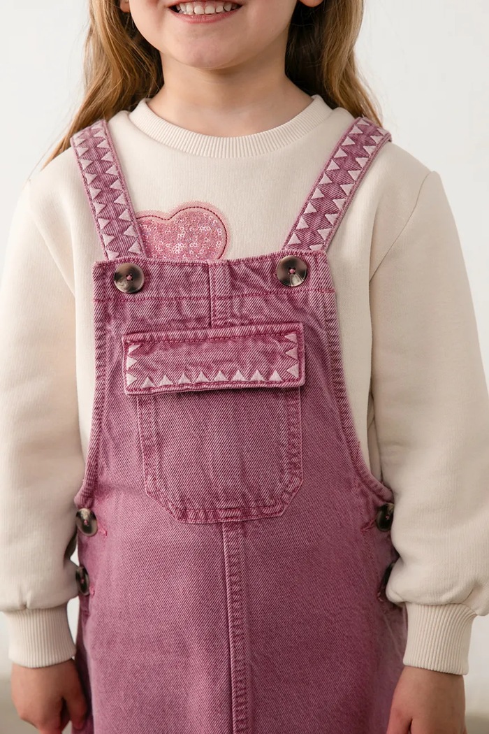 Mayoral haljina traper 4910.6C.Mini.9BY2 roza