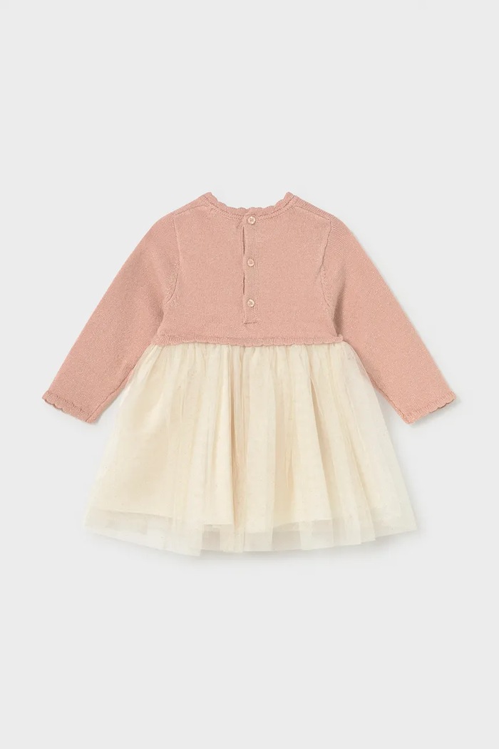 Mayoral Расклешенное платье 2949.4L.Baby.9BY2 розовый AW26