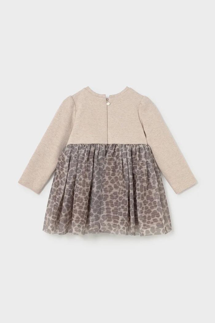 Mayoral obleka 2941.4E.Baby.9BY2 bež AW26