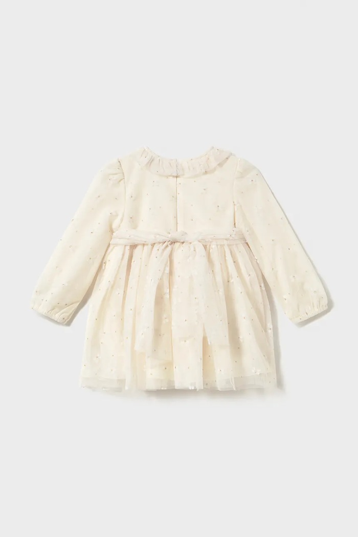 Mayoral Šaty 2903.4L.Baby.9BY2 béžová AW26