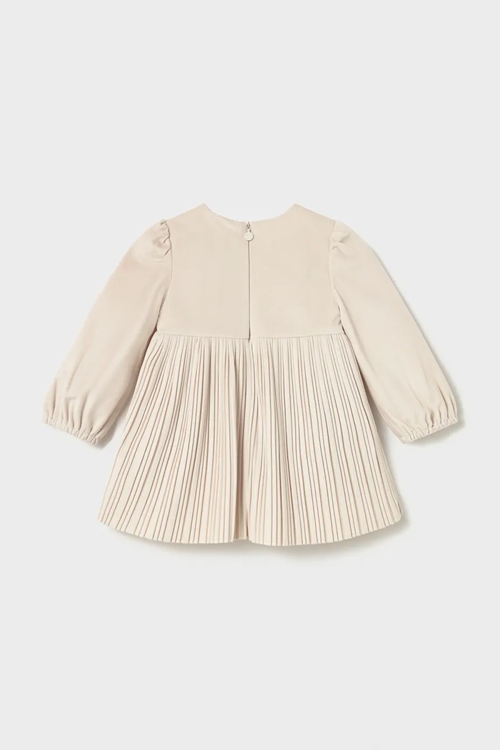 Mayoral Sukienka babydoll 2902.4K.Baby.9BY2 beżowy AW26