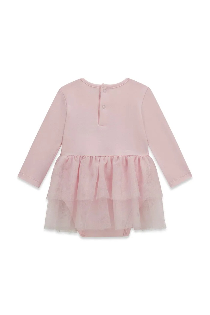 Guess sukienka rozkloszowana S6YG06.K3937.9BY2 różowy AW26
