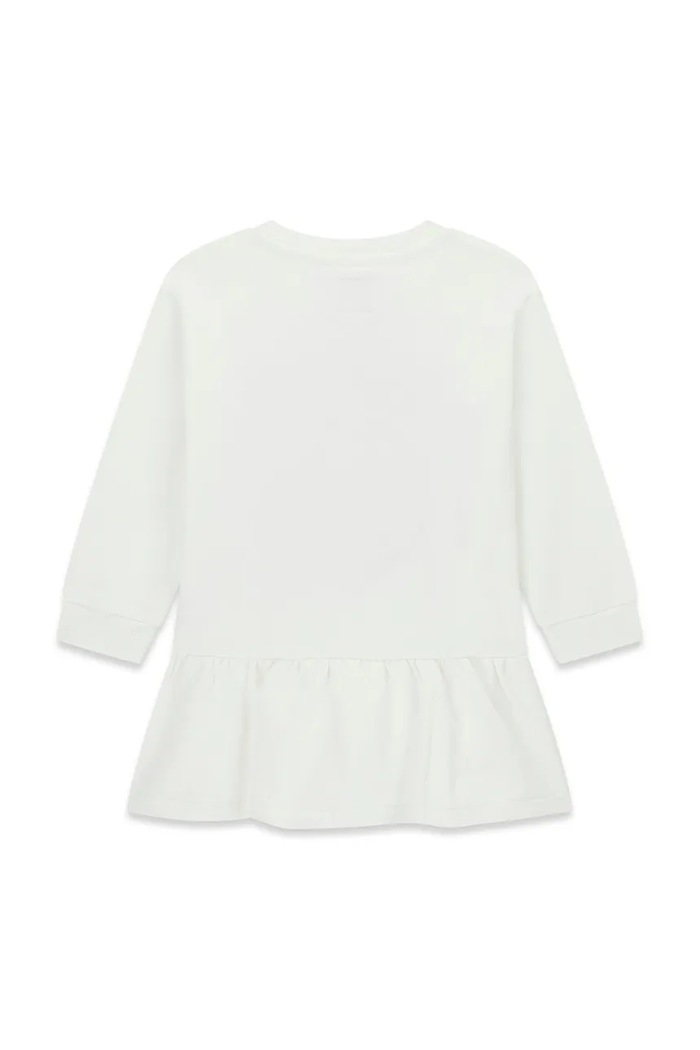 Guess sukienka bawełniana K6YK02.K3831.9BY2 biały AW26