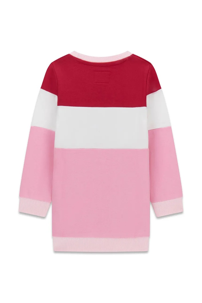 Guess sukienka letnia bawełniana K6YK01.K3830.9BY2 różowy AW26