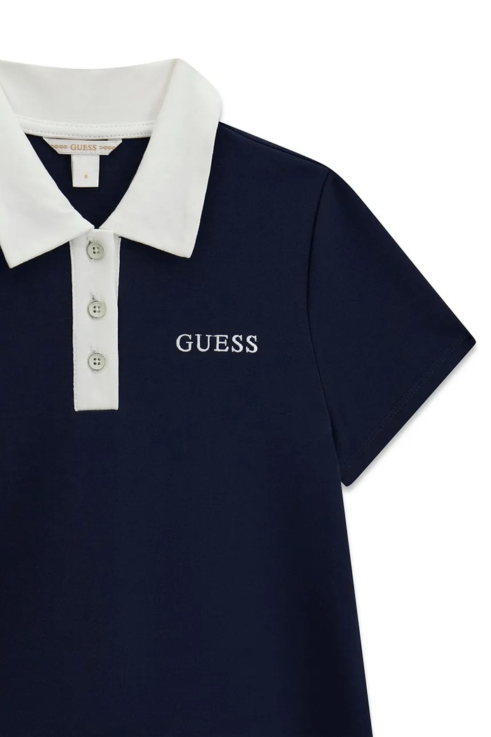 Guess sukienka z wiskozą granatowy J6YK03.K3956.9BY2