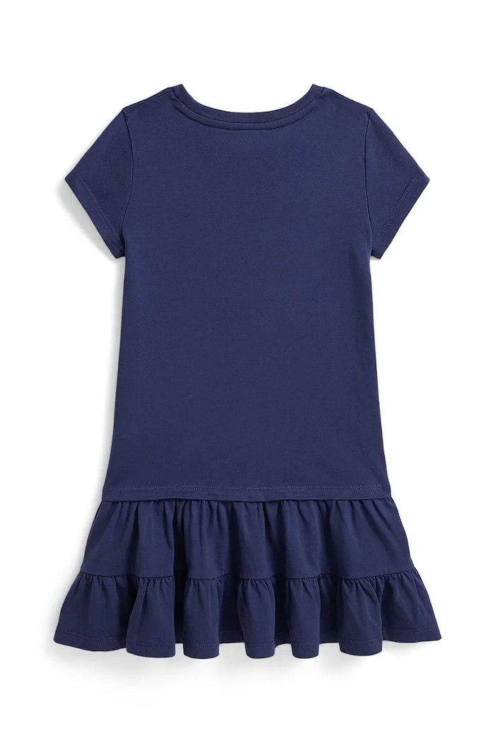 Polo Ralph Lauren letné šaty bavlnené 312B20040001 tmavomodrá AW26