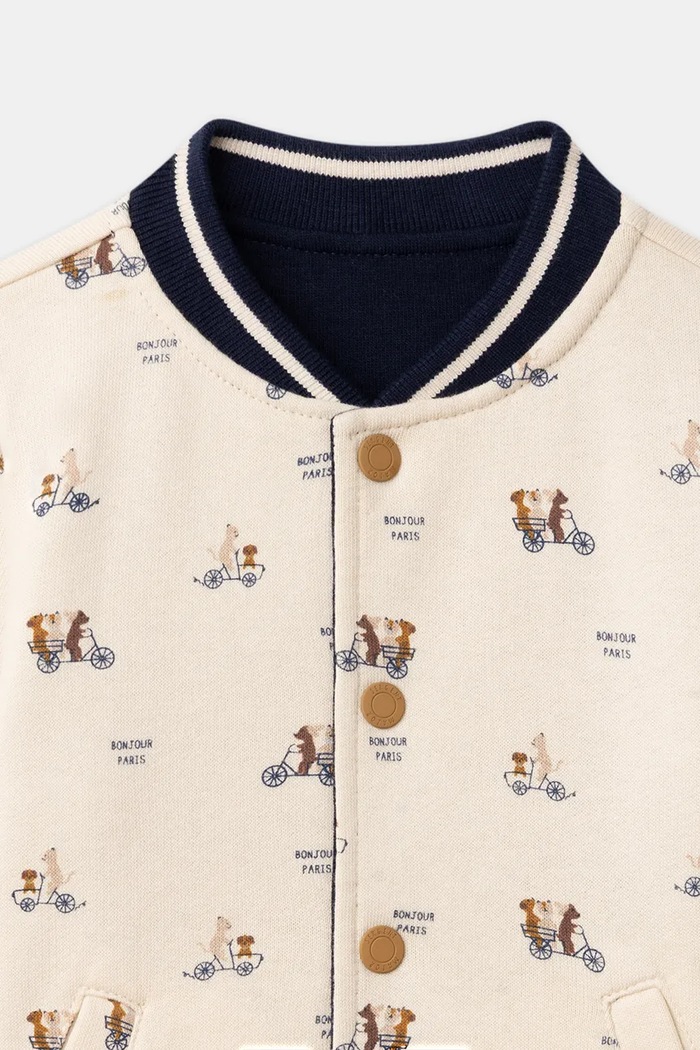 Sergent Major Bluza dwustronna dziecięca bawełniana 26H1BG51CAR
