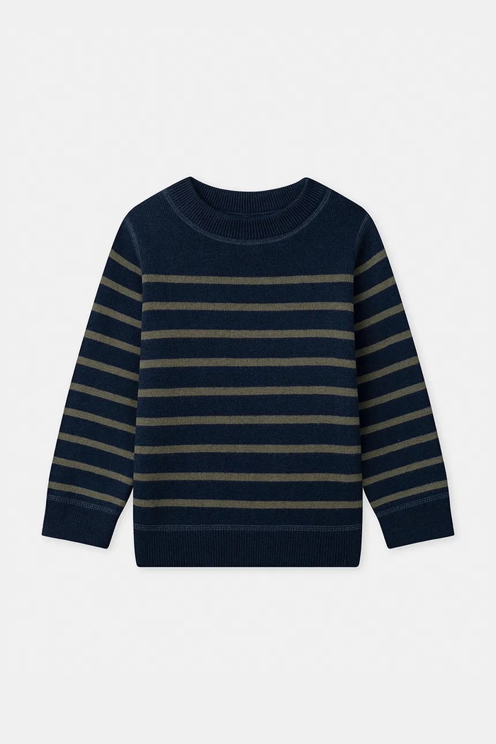 Sweter dziecięcy z bawełną Sergent Major 26H3PG41PUL.128.146 granatowy