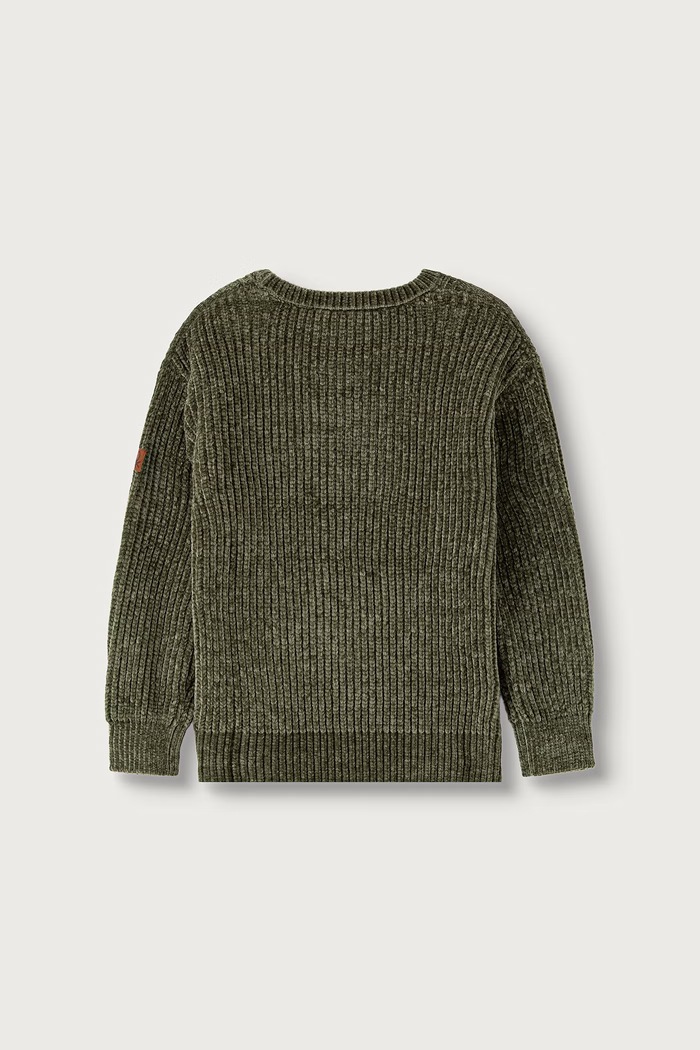 United Colors of Benetton Sweter dziecięcy 117KG101C.P.Seasonal zielony AW26