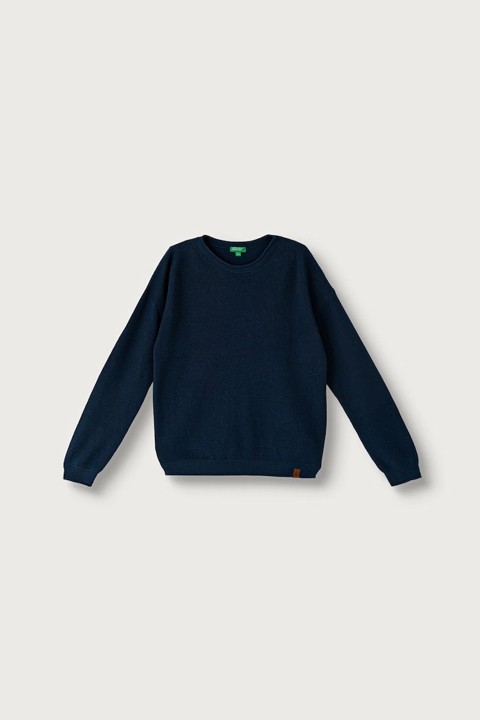 United Colors of Benetton Pulover za djecu od pamuka mornarsko plava 1ZOJC10AD.G.Seasonal