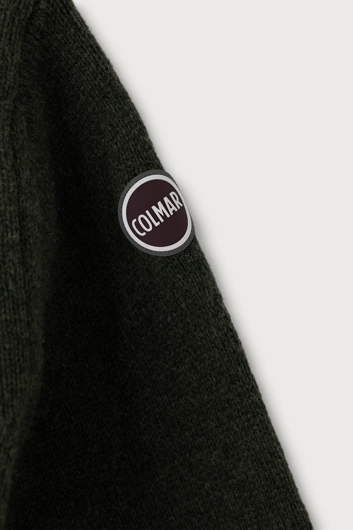Chłopiec Colmar Sweter dziecięcy z wełną 98000000.154.172 zielony