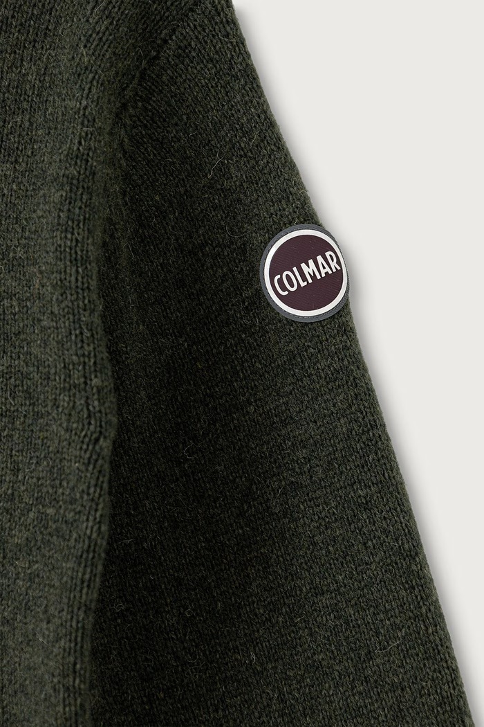 Chłopiec Colmar Sweter dziecięcy z wełną 98000000.142 zielony