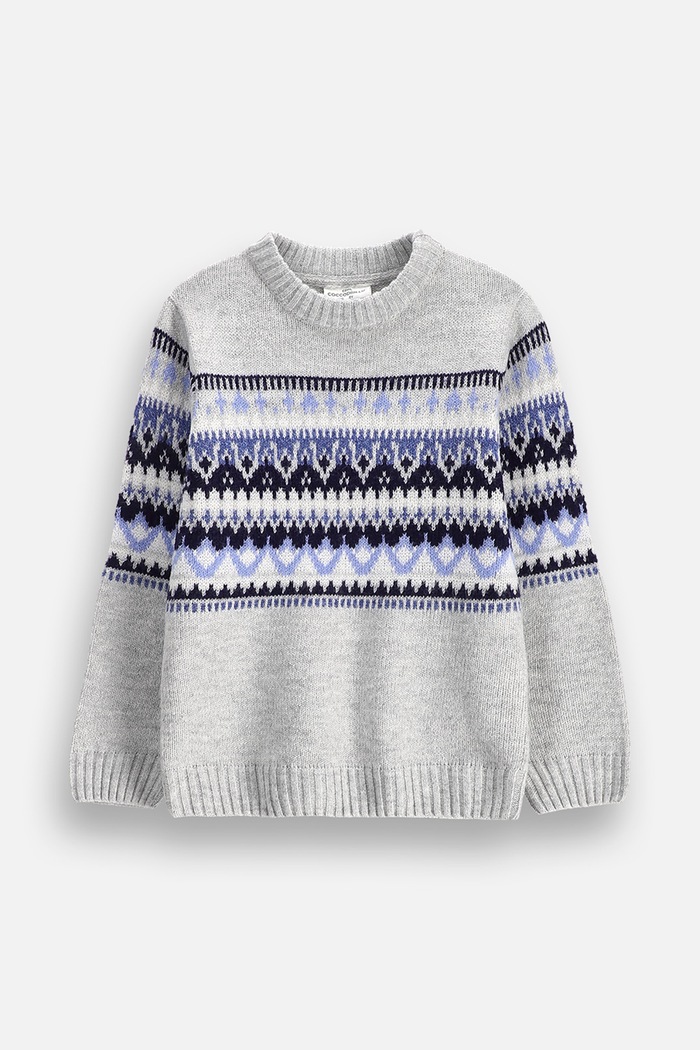 Coccodrillo Sweter dziecięcy ZC6172101WBK szary AW26