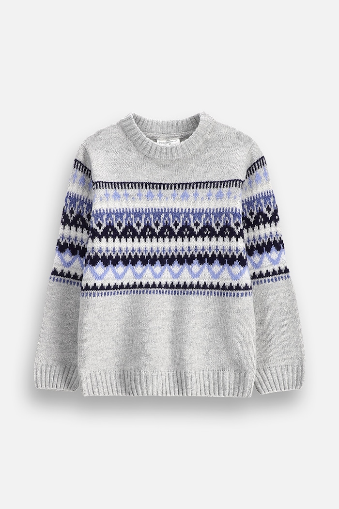 Coccodrillo Sweter dziecięcy ZC6172101WBK szary AW26