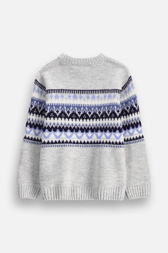 Chłopiec Coccodrillo Sweter dziecięcy ZC6172101WBK szary