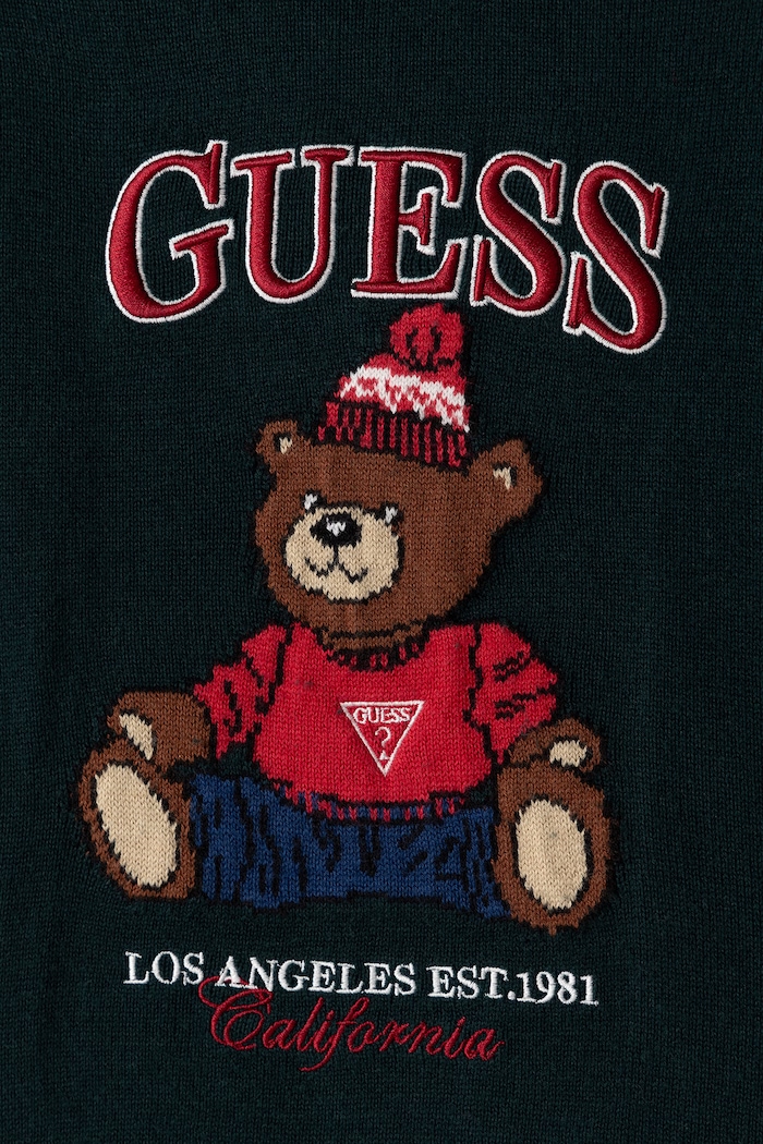 Chłopiec Guess Sweter dziecięcy N6BR03.Z1393.9BY2 zielony
