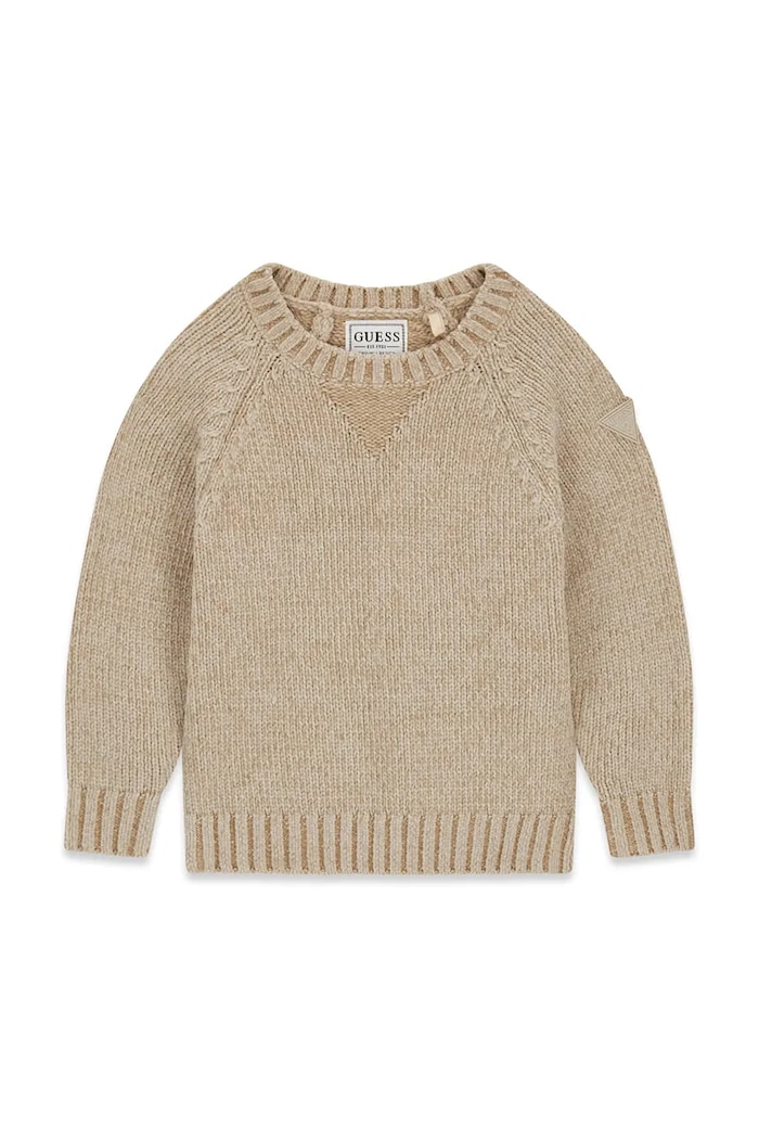 Guess Sweter dziecięcy beżowy N6BR01.Z1391.9BY2