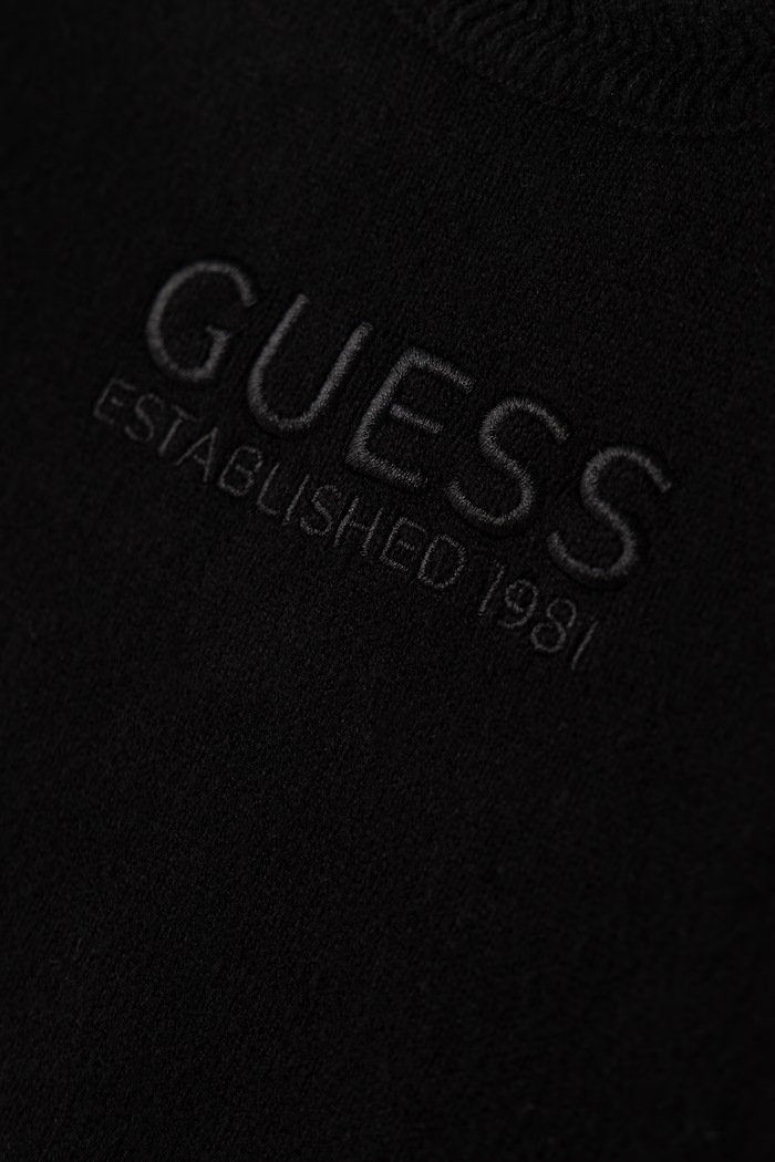 Chłopiec Guess Sweter dziecięcy z wiskozą L6BR05.Z1495.9BY2 czarny