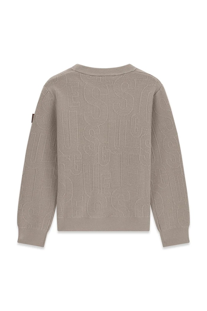 Guess Sweter dziecięcy z wiskozy L6BR04.Z1590.9BY2 szary AW26