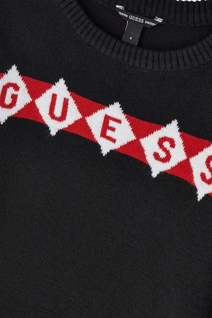 Sweter dziecięcy Guess L6BR02.Z1493.9BY2 czarny