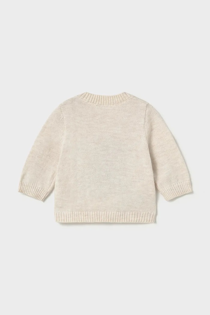 Mayoral Newborn светр для немовлят з додаванням вовни 2369.1N.Newborn.9BY2 бежевий AW26