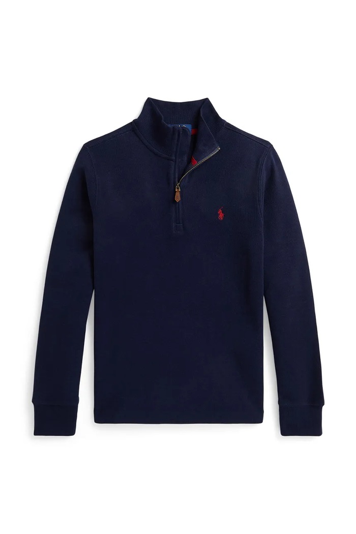 Polo Ralph Lauren Pulover za djecu od pamuka mornarsko plava 323B28079001