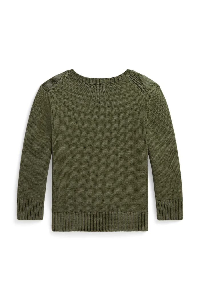 Dječaci Polo Ralph Lauren pulover za djecu od pamuka 322B26124001 zelena