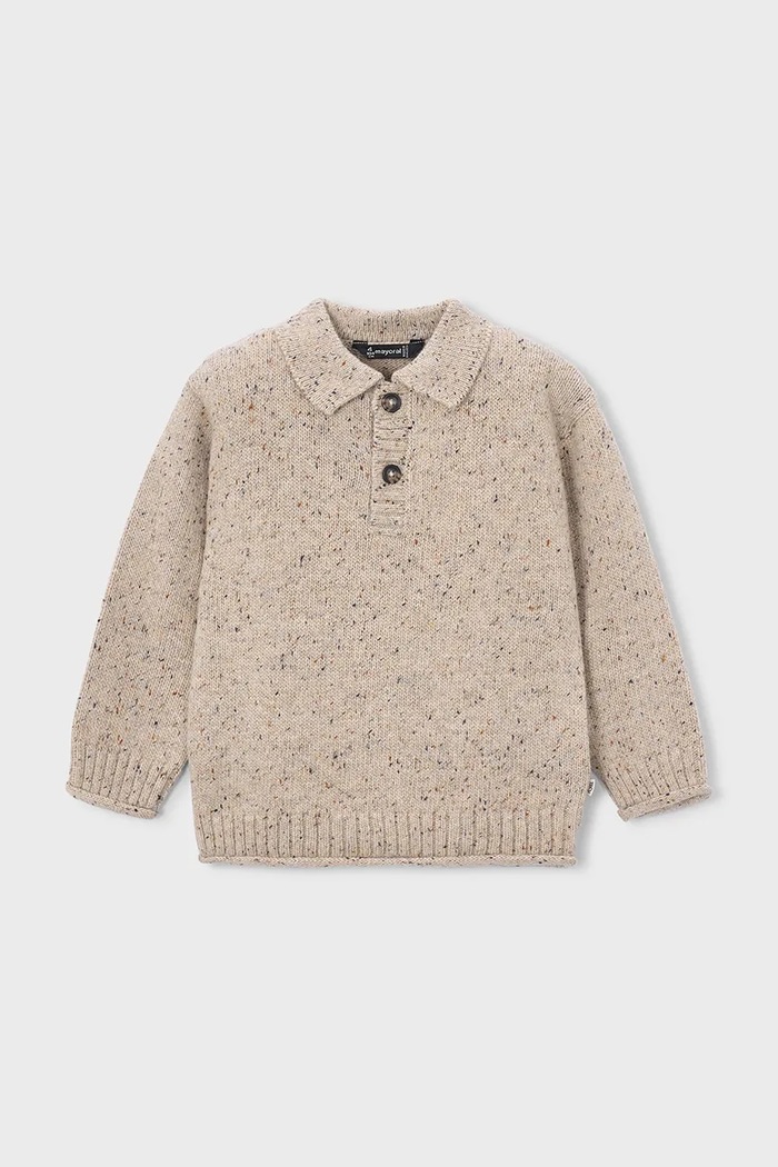 Mayoral maglione per bambini con cotone 4311.5H.Mini.9BY2 beige AW26