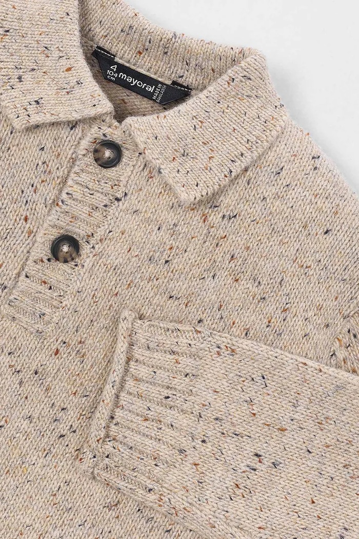 Mayoral maglione per bambini con cotone beige 4311.5H.Mini.9BY2