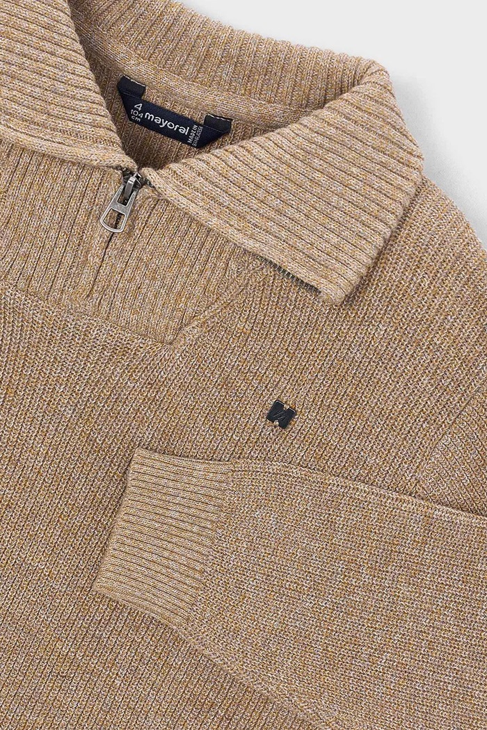 BIMBO Mayoral maglione per bambini in cotone 4307.5G.Mini.9BY2 marrone