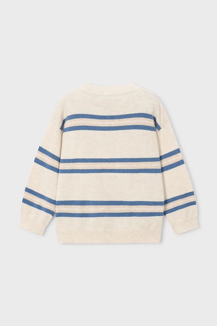 Mayoral sweter dziecięcy z bawełną 4303.5G.Mini.9BY2 beżowy AW26
