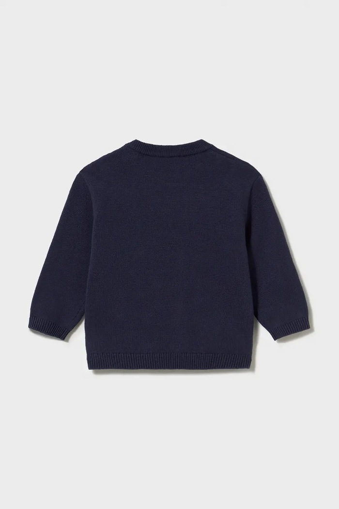 Mayoral свитер для детей с добавлением шерсти 2377.3F.Baby.9BY2 тёмно-синий AW26