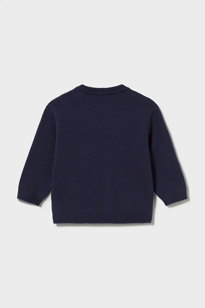 Mayoral свитер для детей с добавлением шерсти 2377.3F.Baby.9BY2 тёмно-синий AW26