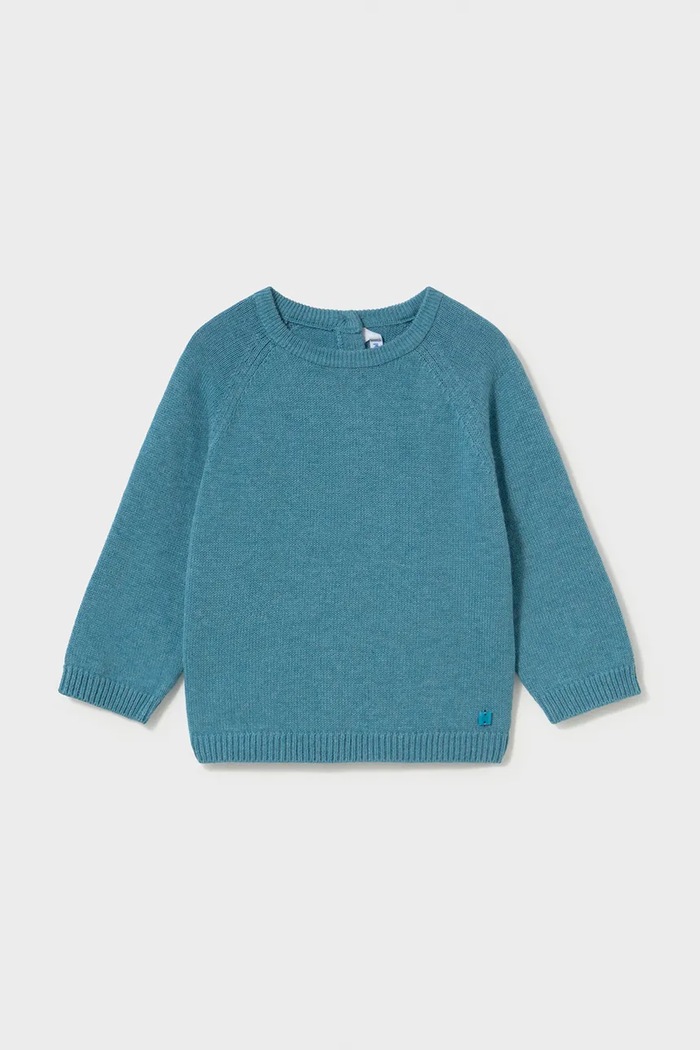 Mayoral pulover za djecu s pamukom plava 351.3E.Baby.9BY2