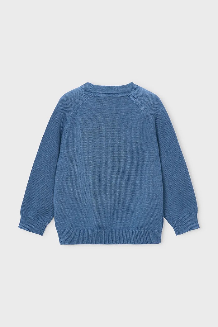Mayoral pulover za djecu s pamukom 311.5H.Mini.9BY2 plava AW26