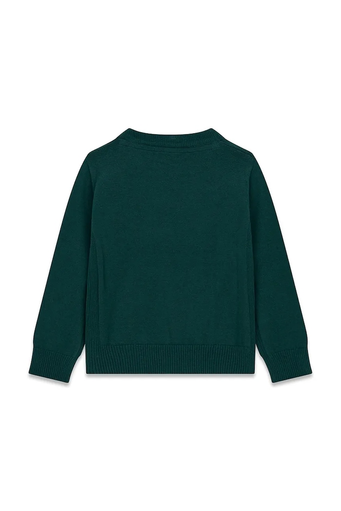 Guess sweter dziecięcy z bawełną N0YR04.Z2VV0.9BY2 zielony AW26