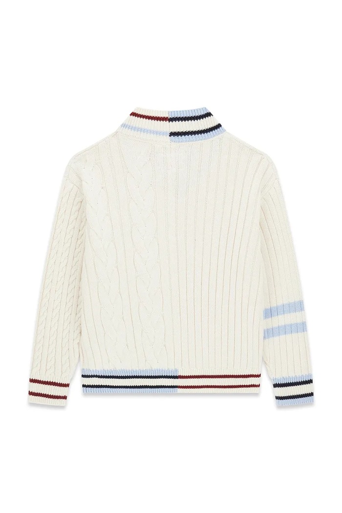 Chłopiec Guess sweter dziecięcy bawełniany L6YR14.Z0892.9BY2 beżowy