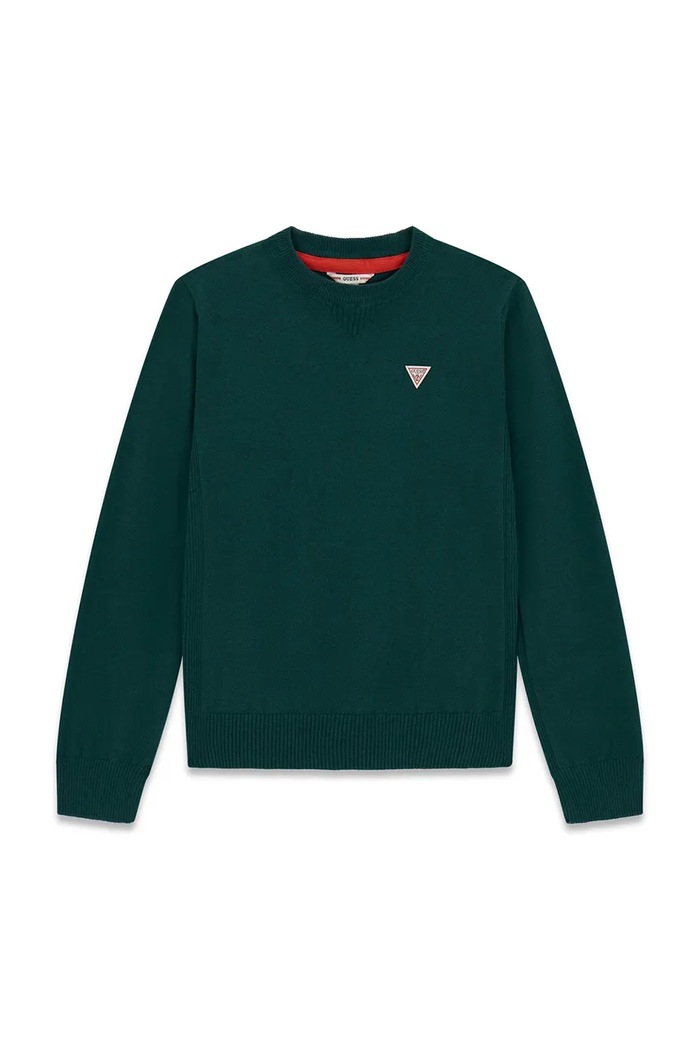 Guess sweter dziecięcy z bawełną granatowy L0YR03.Z2VV0.9BY2