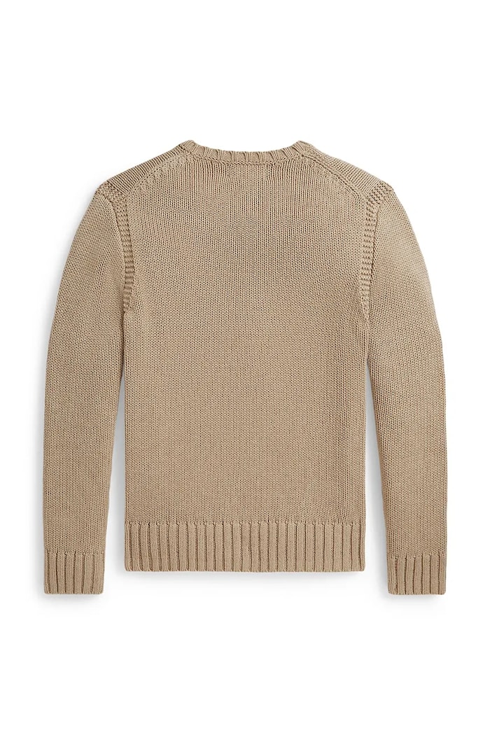 Polo Ralph Lauren sveter detský bavlnený 323B18575001 béžová AW26