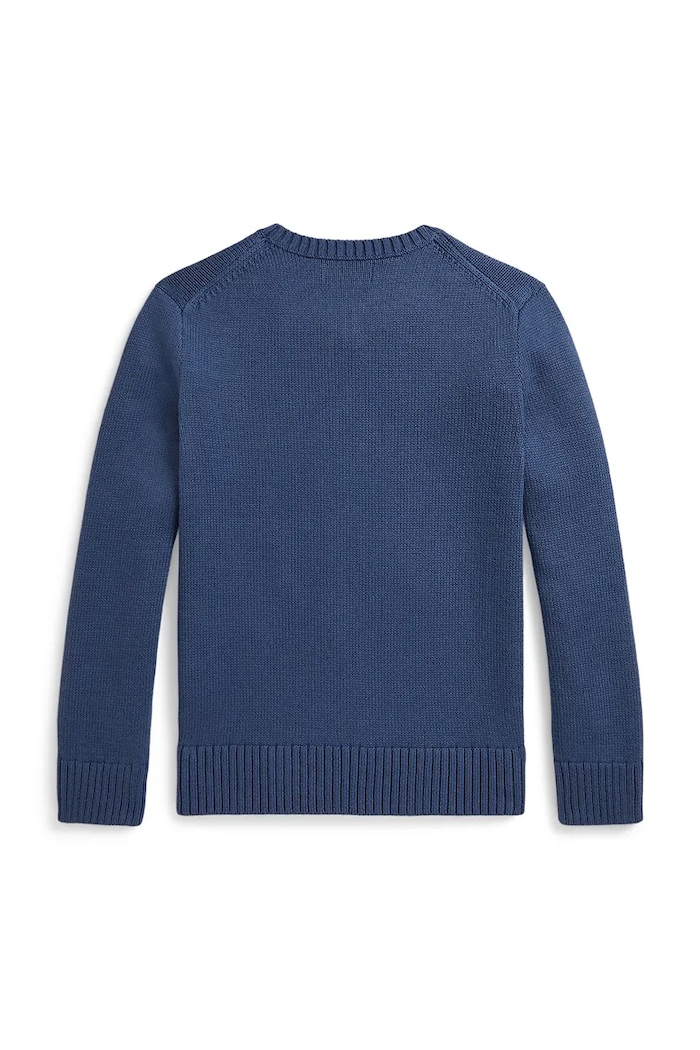 Polo Ralph Lauren sweter dziecięcy bawełniany 323B18571001 niebieski AW26
