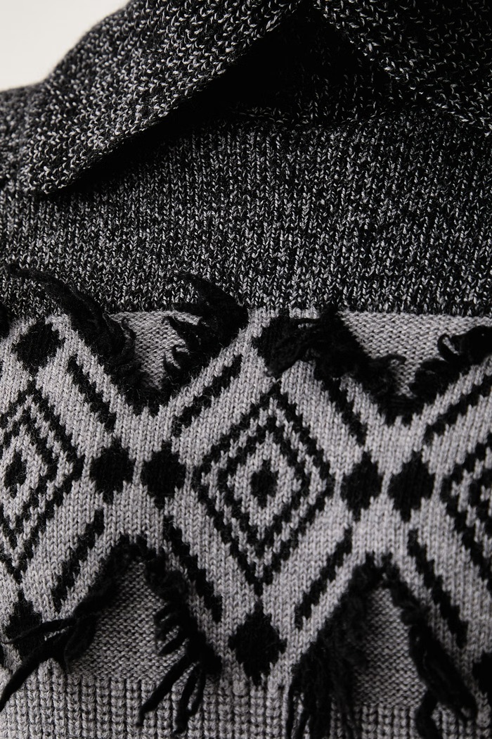 Sweter damski wełniany Iceberg szary A018.7010