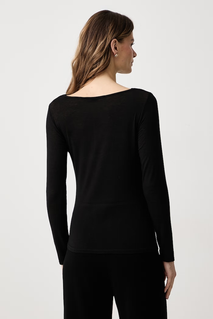 Odzież Haveone Longsleeve dziecięcy z wiskozą MJS.R123 czarny