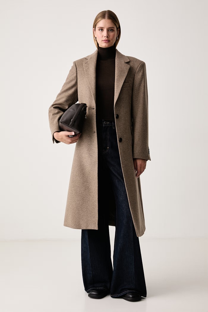 Officine Generale Ζιβάγκο γυναικείο με μετάξι MELI W26WKNT316 καφέ AW26