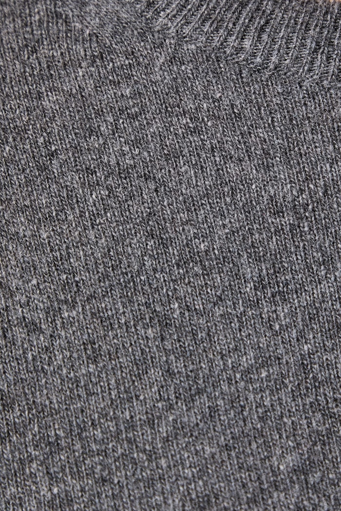 Sweter damski z kaszmirem Haveone szary MNC.R092