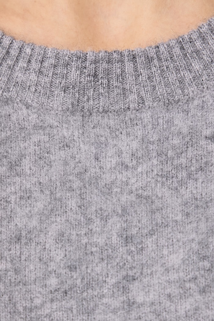 Sweter damski wełniany ViCOLO szary 2AC2078
