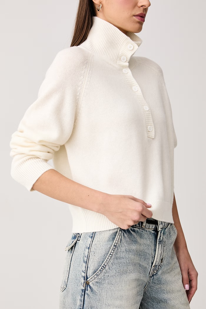 Sweter damski wełniany ViCOLO 7AC7073 beżowy