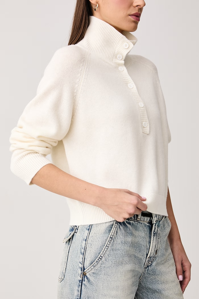 Sweter damski wełniany ViCOLO 7AC7073 beżowy